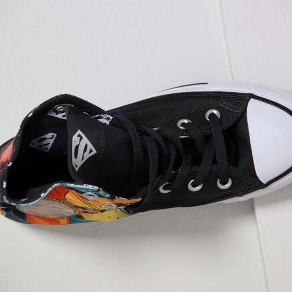 Converse All Star Superman DC Comics High Tops - Picture 8 of 8